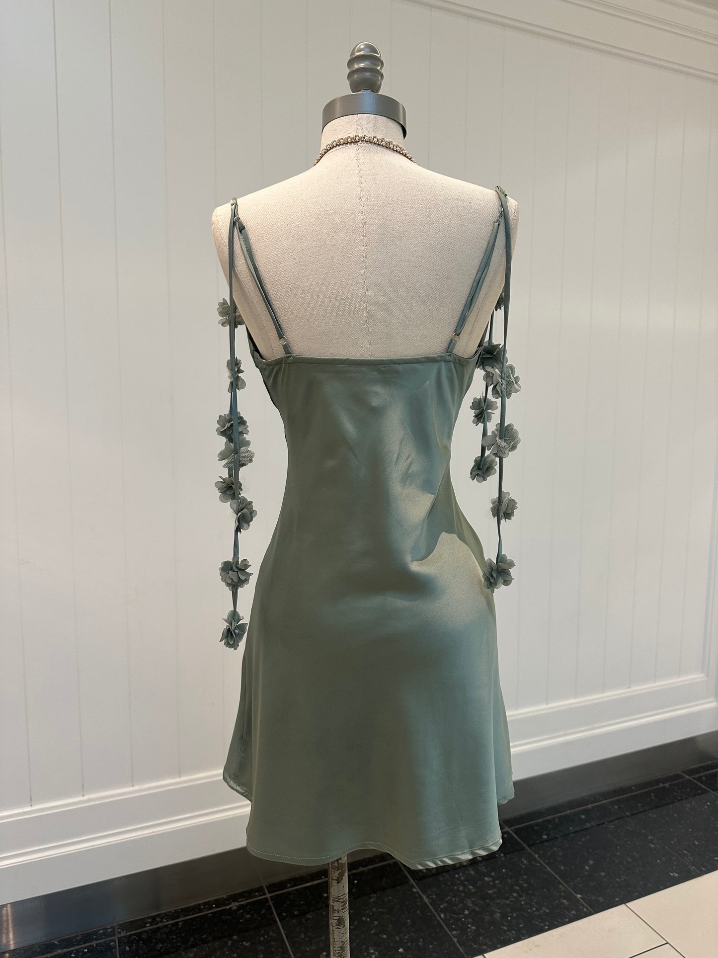 Dreamy Elegance Satin Dress