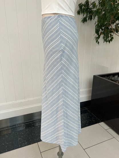 Seaside Walks Linen Skirt