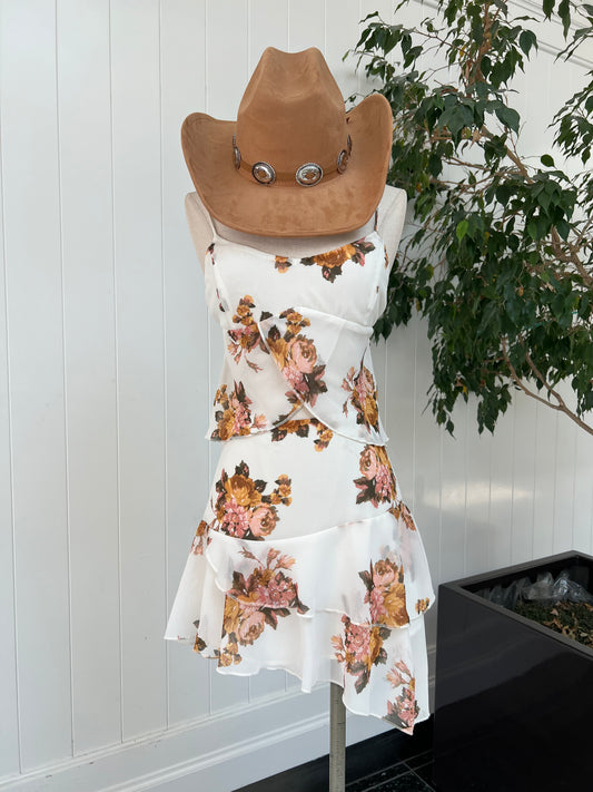 Floral Dreams Skirt Set