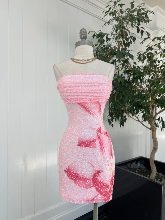 Floral Glamour Dress