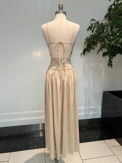 Sunny Villa Linen Dress