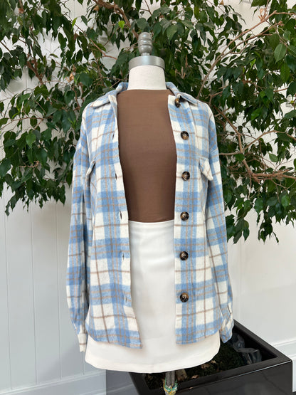 Plaid For Fall Shacket