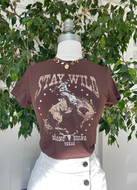 Stay Wild Western Tee