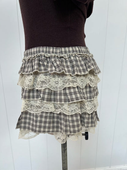 Sweet In Plaid Skort