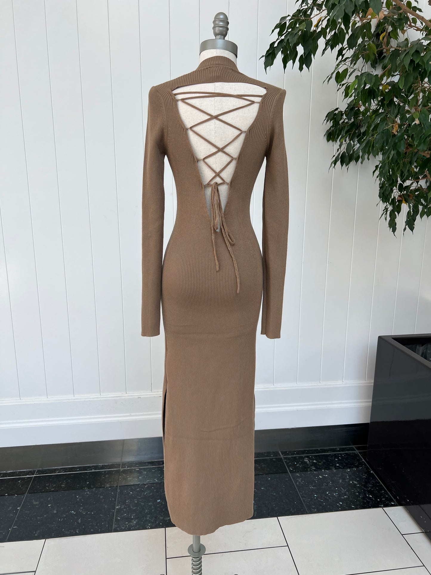 Knit Impression Dress