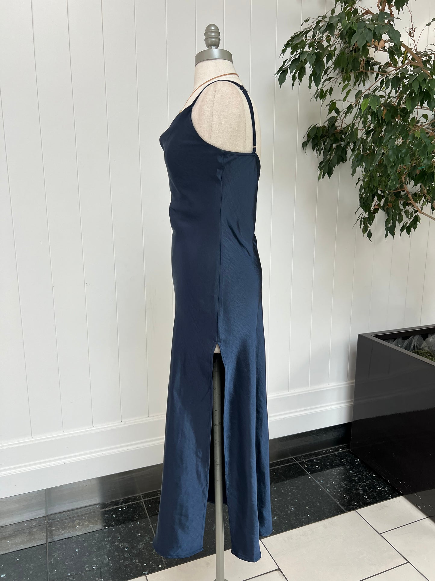 Stunning In Satin Dress