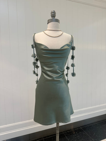 Dreamy Elegance Satin Dress