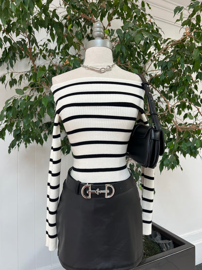 Timeless In Strips Top