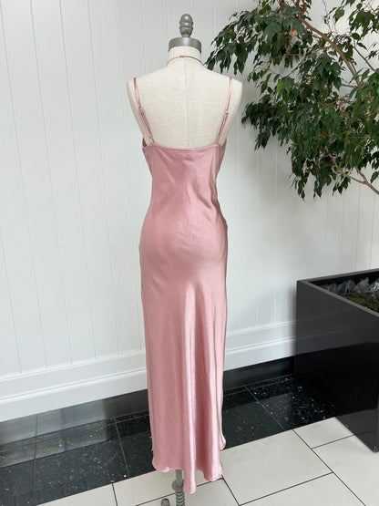 Stunning In Satin Dress