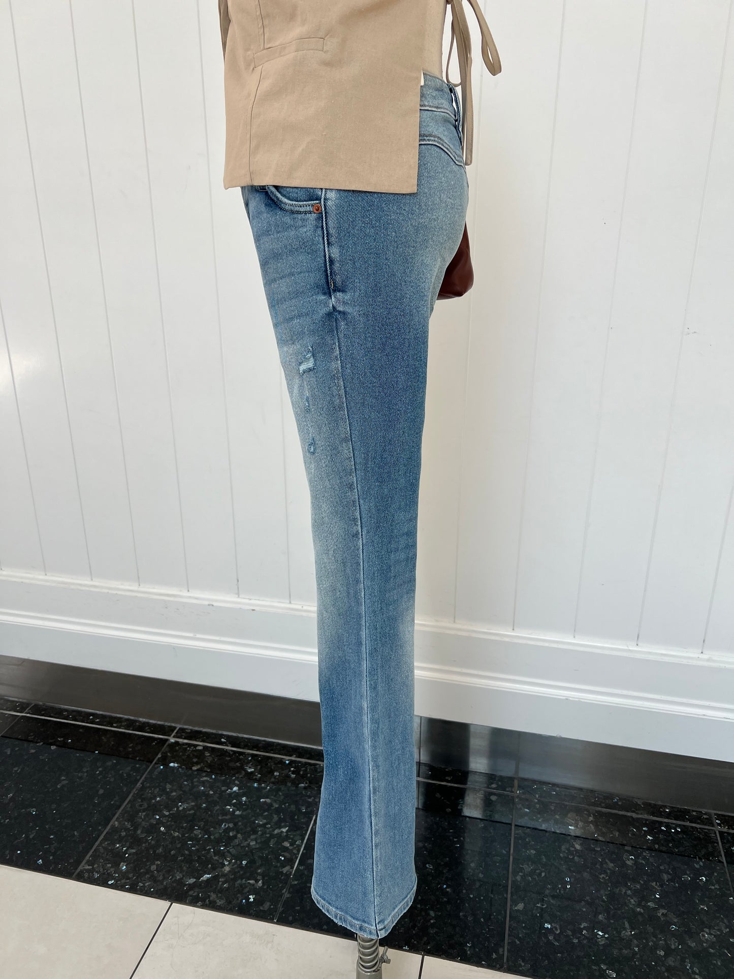 Western Style Bootcut Jeans