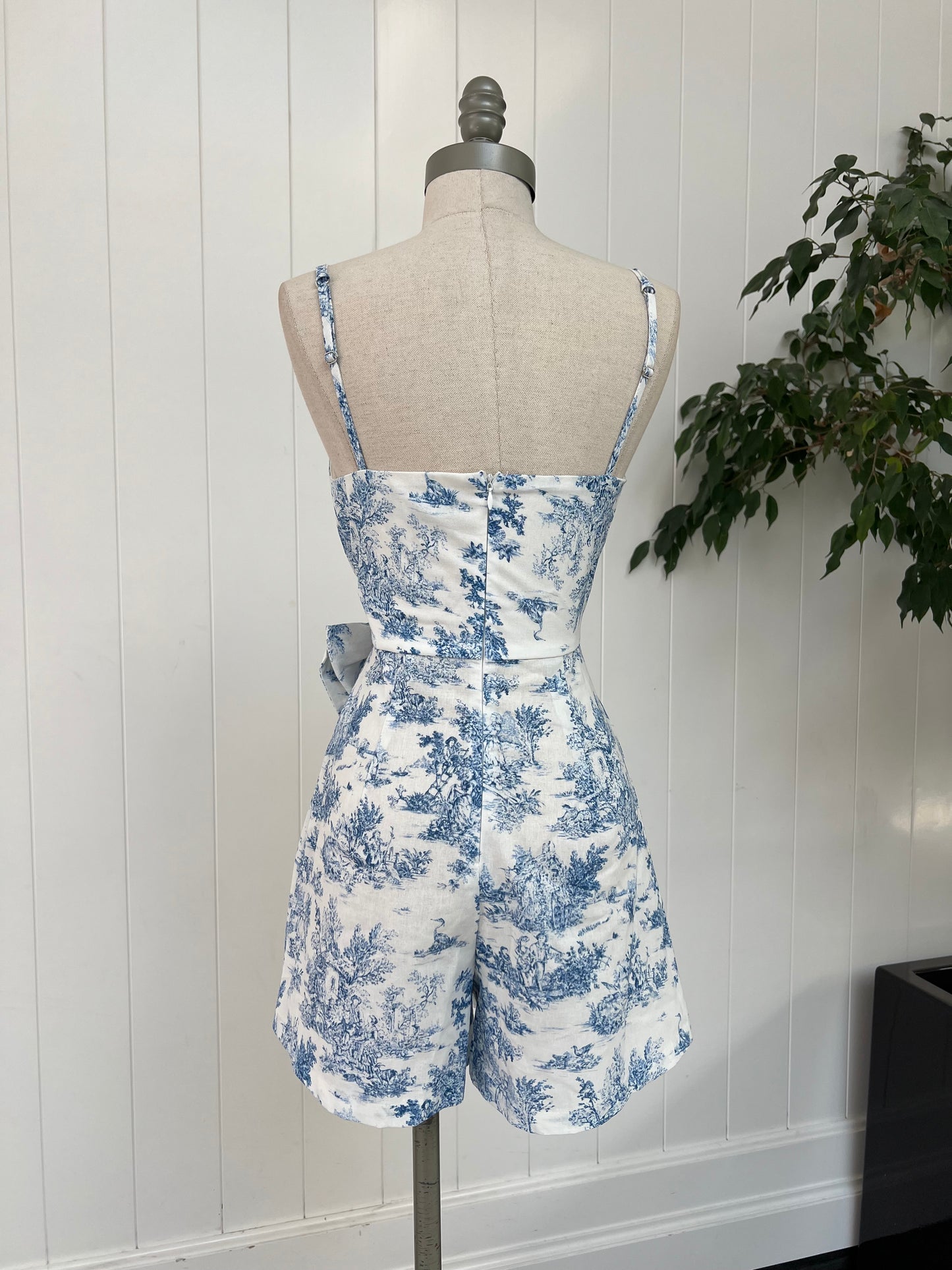 Somewhere On Vacation Romper