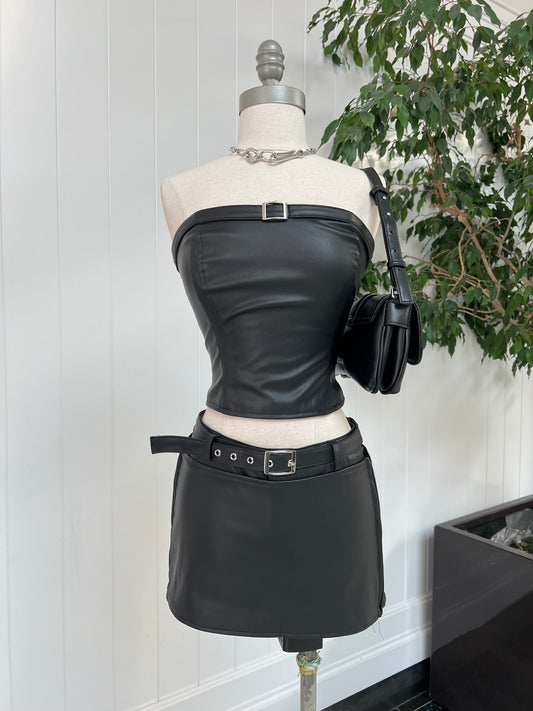 Into The Nightlife Skirt Set