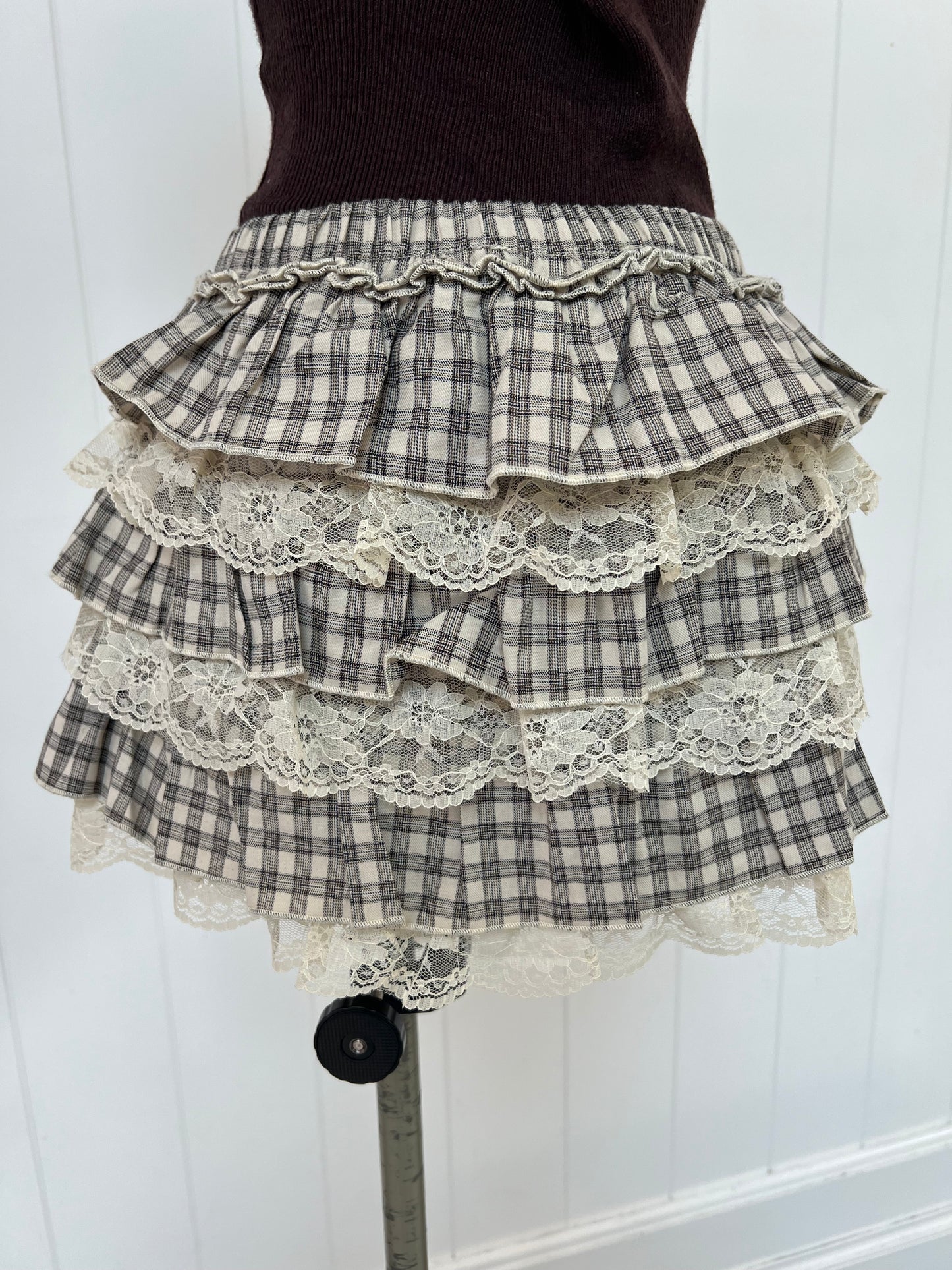 Sweet In Plaid Skort