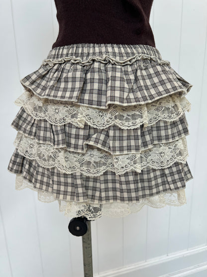 Sweet In Plaid Skort