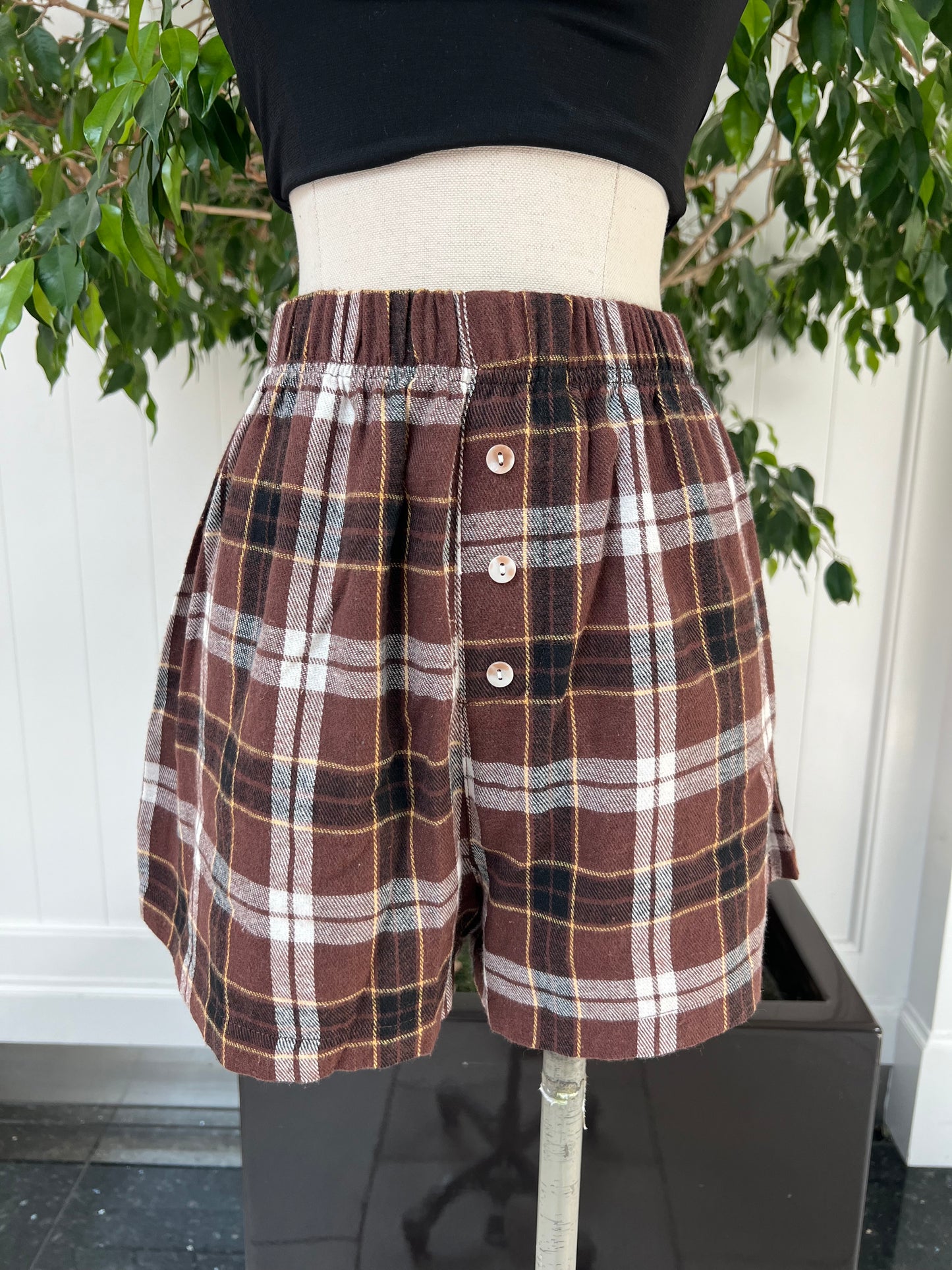 Plaid Days Shorts