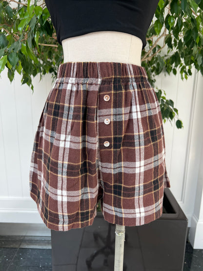 Plaid Days Shorts