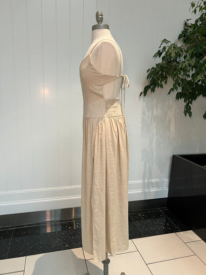 Sunny Villa Linen Dress
