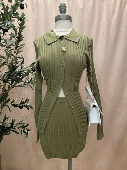 Instant Attraction Skirt Set