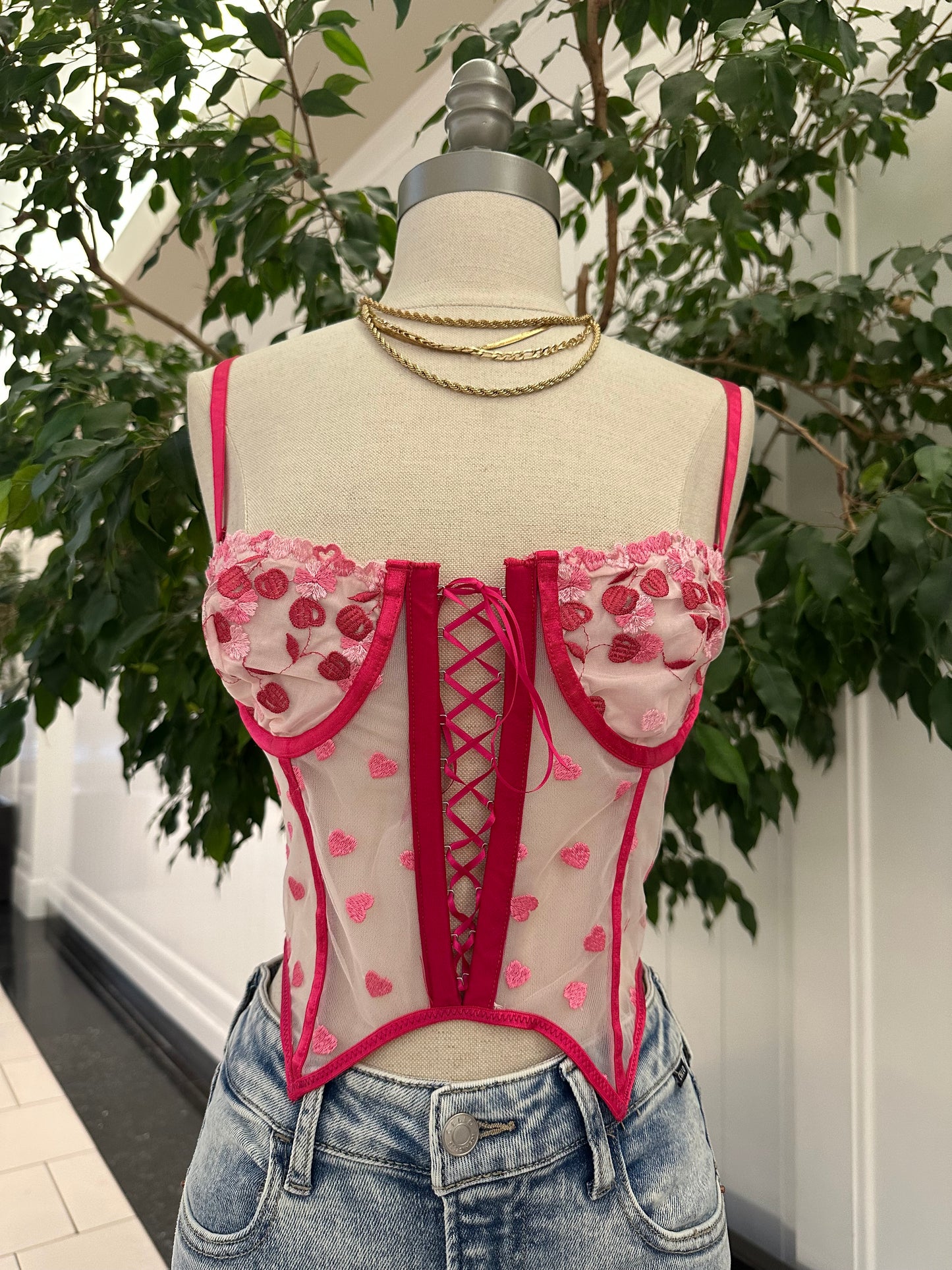 Cherry Love Corset