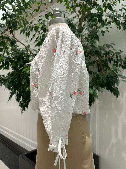 Eyelet For Spring Top