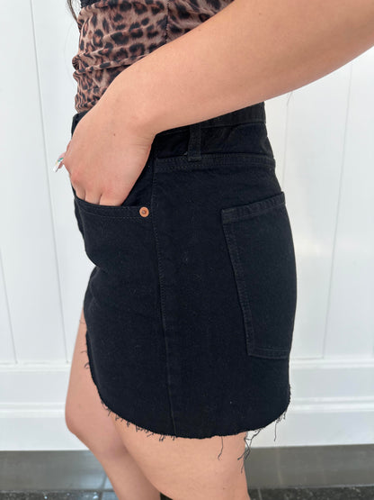 Made You Look Denim Skirt